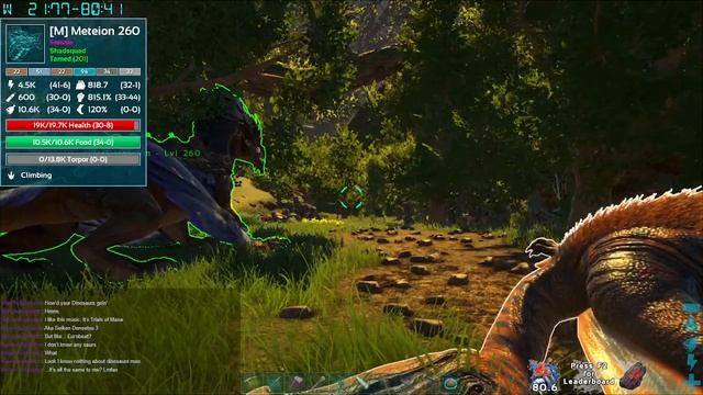 Modded Ark: The hunting of the Anteosaurus смотреть онлайн
