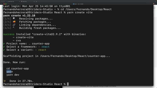 02/17 - Primera aplicación de React смотреть онлайн