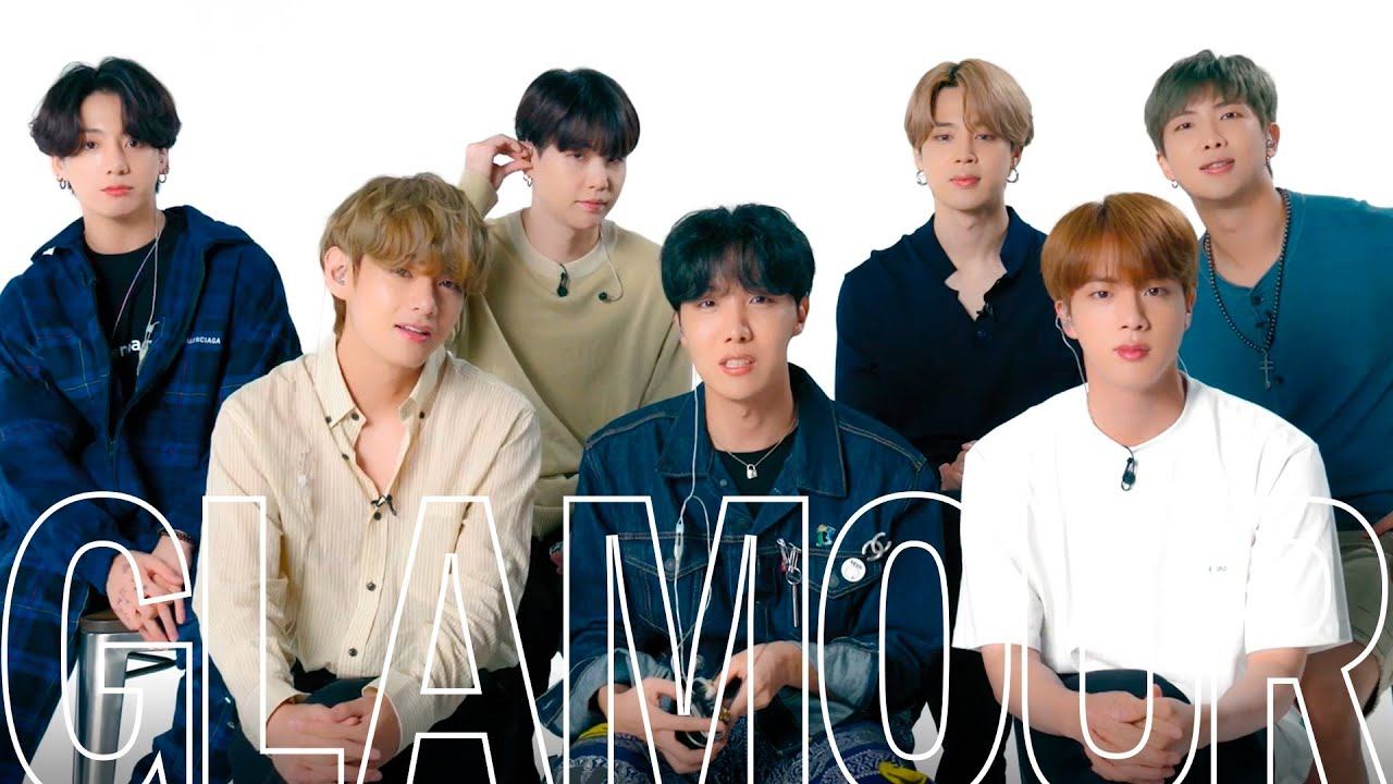 BTS (방탄소년단) смотрят каверы на свои песни смотреть онлайн