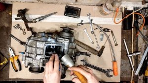 Как переделать раздатку Нива на Шевроле Ниву. Как установить. Установка РК обычной Нивы на ШНиву.