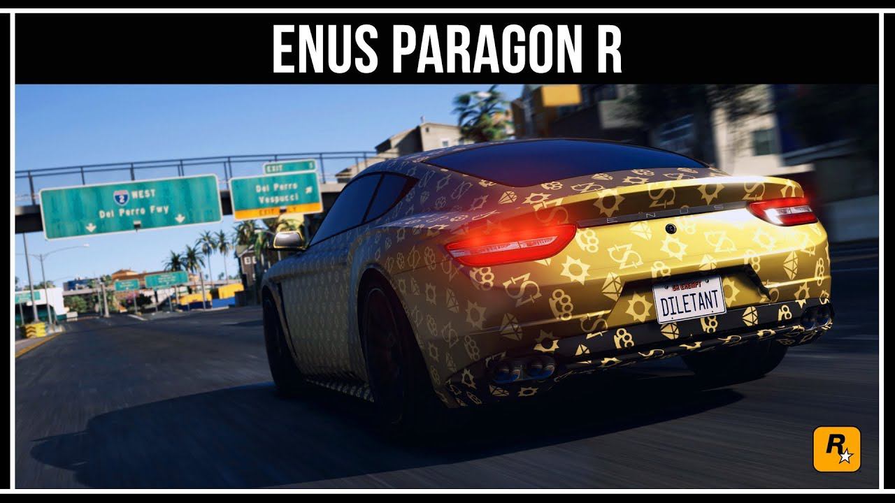GTA Online: ЧТО ЭТО БЛ#@% ТАКОЕ? Enus Paragon R смотреть онлайн