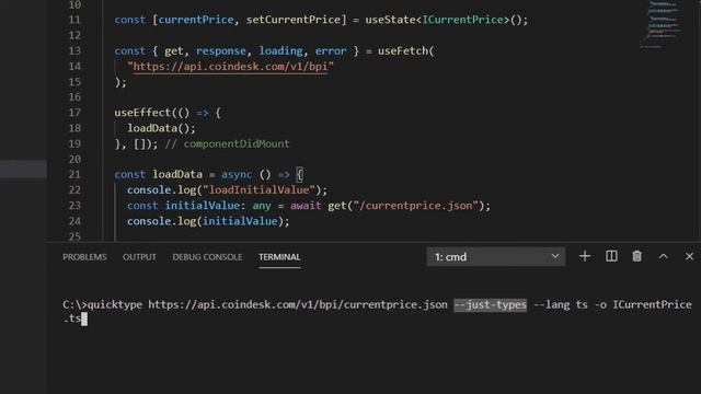 Typescript Interface from a JSON API in 2 Minutes using QuickType смотреть онлайн