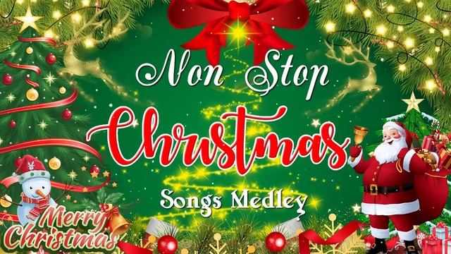 Non Stop Christmas Songs Medley ??? Top 100 English Christmas Songs Of All Time⛄⛄⛄ смотреть онлайн