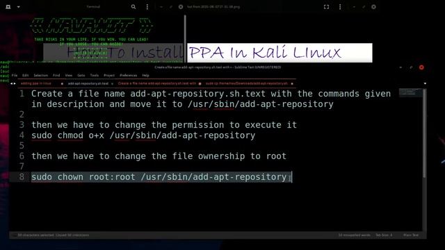 How to add ppa repository in kali Linux sbin смотреть онлайн