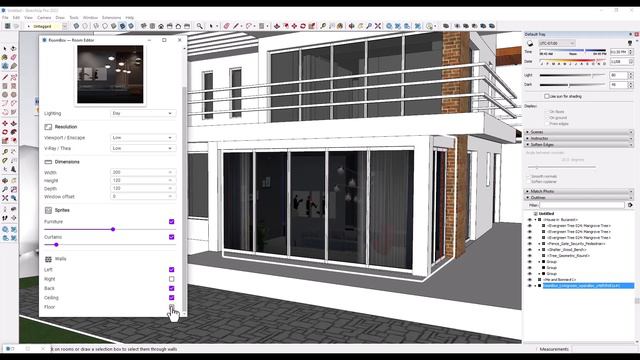 ROOMBOX for SketchUp! New Add-On for Fast Interiors for Renders! смотреть онлайн