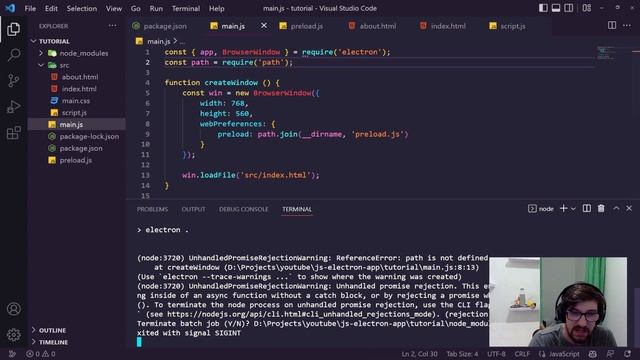 How to BUILD a DESKTOP app with HTML, CSS & JavaScript using Electron JS! смотреть онлайн
