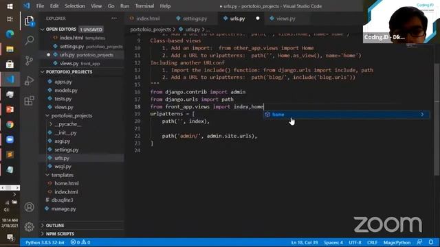 Mini Class Coding.ID "Create Responsive Website with Python and Django" смотреть онлайн