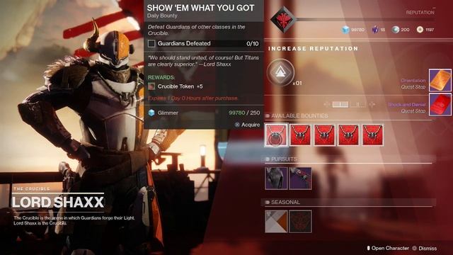 Destiny 2 Forsaken Get Orientation and Shock and Denial Crucible Quest Steps смотреть онлайн
