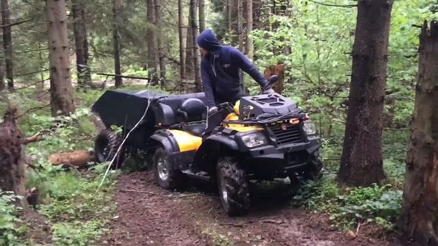 Озеро Морозово часть 1 CFmoto 500 2a смотреть онлайн