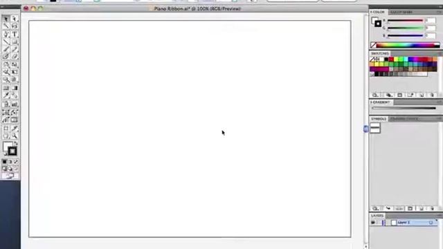 Как создать 3D клавиши фортепиано в программе Illustrator CS4 смотреть онлайн