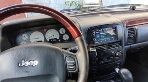 Jeep Grand Cherokee 4.7 H.O. Краткий обзор моего джипа!