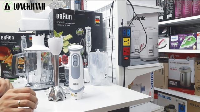 Máy xay sinh tố cầm tay Braun MQ-5045, siêu phẩm Đức - mạnh mẽ và đa năng vượt trội смотреть онлайн