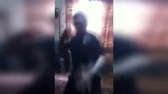 Приколы. Почистил камин газовым балоном. смотреть онлайн