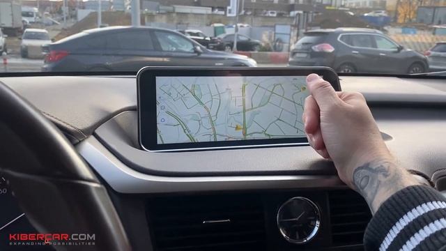 Замена монитора 8" Lexus RX 2018, на монитор 10,3" на базе Android смотреть онлайн
