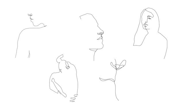 Single Line Drawing Lottie Animations смотреть онлайн