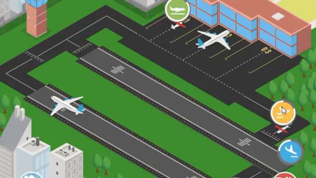 Игра Airport Rush сажаем самолеты в роли диспетчера 03,мая 2017 смотреть онлайн