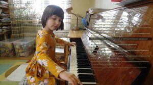 Марианна Лемешкина, 6 лет. Комплекс гамм от ноты «ДО»