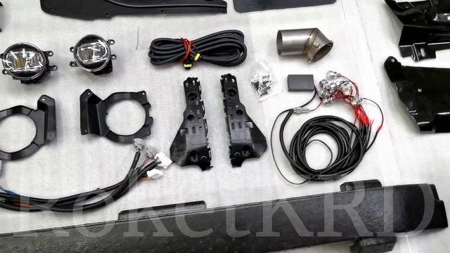 Рестайлинг Toyota Land Cruiser Prado 150 в 2018 +Elford #рестайлинг #prado150 #прадо150 #тюнинг