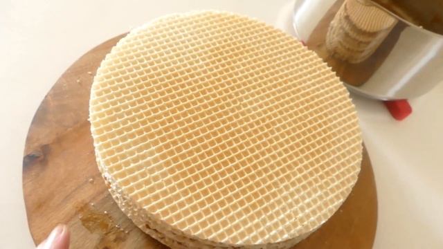 Вафельный торт ГРИЛЬЯЖ В ШОКОЛАДЕ! Вкуснейший Орехово карамельный десерт без выпечки за 20 минут! смотреть онлайн