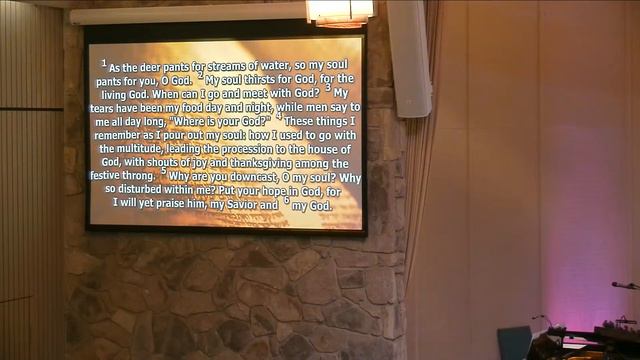 3/29/20 10 am Service (Psalm 42 & 43) смотреть онлайн