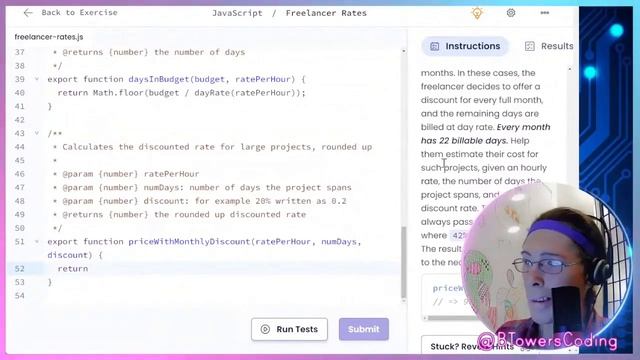 Freelancer Rates Speedrun - Exercism Javascript Syllabus смотреть онлайн