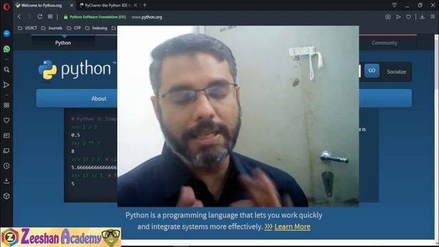 Python Lecture 1: Introduction to Python 4 beginners Course by Dr. Zeeshan Bhatti смотреть онлайн