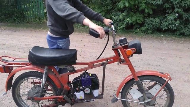 Карпаты с двигателем от мотокосы смотреть онлайн