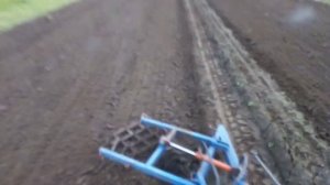 САМОДЕЛЬНЫЙ ПЛУГ С БОРОНОЙ НА Т-25