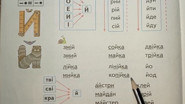 Звук [й]. Позначення його буквою «йот». Звуковий аналіз слів. Читання слів і речень смотреть онлайн