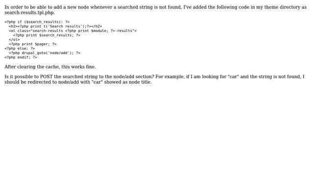 Drupal: Drupal_goto =＞ POST $result as node Title (2 Solutions!!) смотреть онлайн