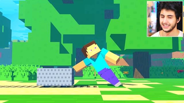 EN KOMİK MİNECRAFT ANİMASYONLARI!!" смотреть онлайн