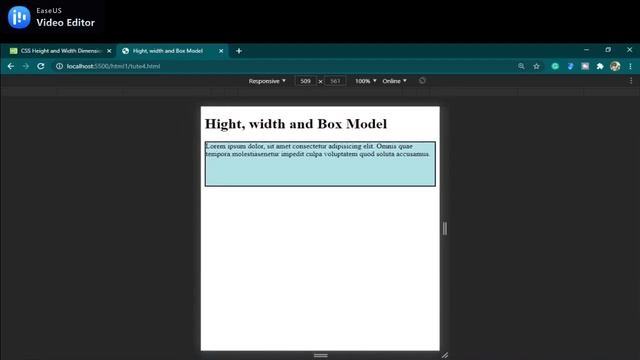 CSS Height , Width & Box Model property tutorial in hindi | CSS tutorial for begginers in hindi #32 смотреть онлайн