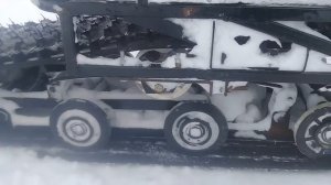 Переделка снегохода динга 125 замена гусеницы на бурановскую