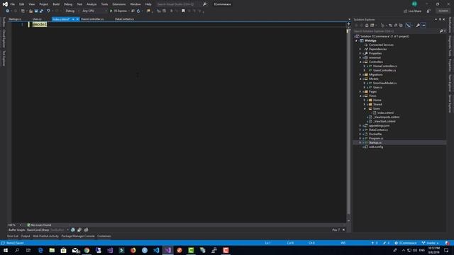 ASP.NET Core MVC E-Commerce Course - Creating MVC Controller and Views смотреть онлайн