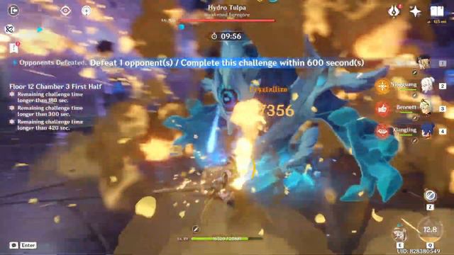 F2P C0 Navia Double Pyro & C0 Ayato Hyperbloom - NEW Spiral Abyss 4.3 Floor 12 Genshin Impact смотреть онлайн