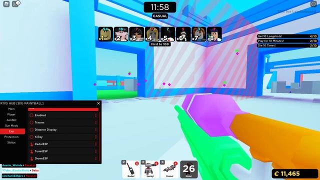 ROBLOX | Big Paintball Hack Script Aimbot ESP GUI (2023 Pastebin) смотреть онлайн