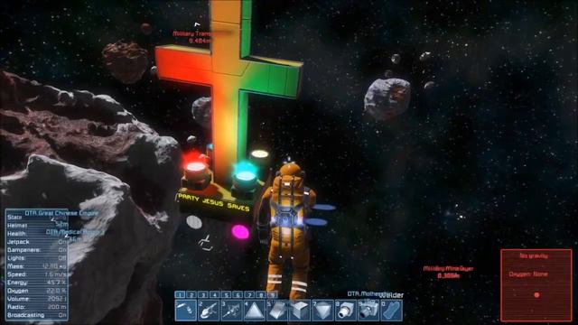 Space Engineers | Party Jesus Saves смотреть онлайн