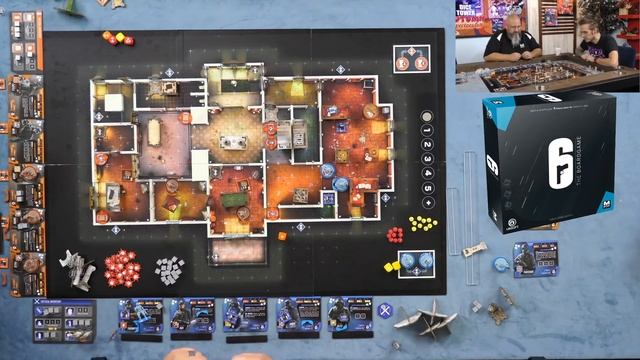 6 Siege The Board Game Live Play смотреть онлайн