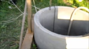 чистка колодца углубление колодца приток воды в плывуне