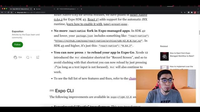 Expo SDK 43: ¿Qué hay de nuevo? смотреть онлайн
