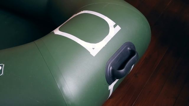 Якорная система для лодки ПВХ - установка якорного рыма с роликом - приклеиваем аккуратно смотреть онлайн