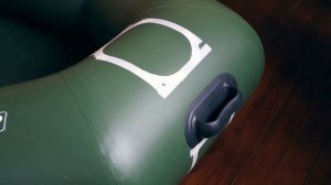 Якорная система для лодки ПВХ - установка якорного рыма с роликом - приклеиваем аккуратно