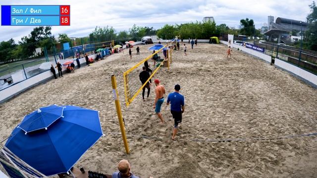 Volleyball Full Game#54 Турнир по пляжному волейболу Игра за 3-е место, мужчины (4К)