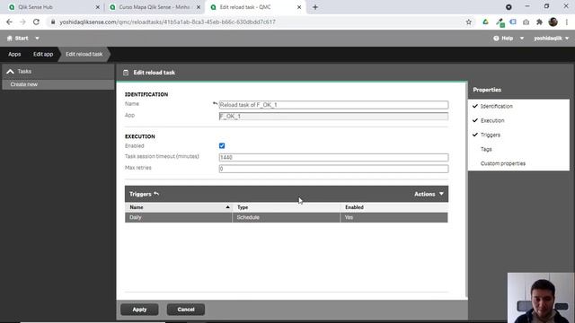 Como Agendar as Cargas de dados e atualizações Automáticas no QMC do Qlik Sense смотреть онлайн