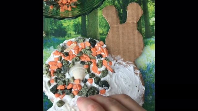 Улитка из картона и крупы. Поделки с Малышами от 2х лет смотреть онлайн