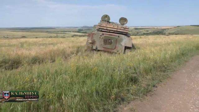 Обучение экипажей САУ 2С-1 в артбригаде "Кальмиус" смотреть онлайн