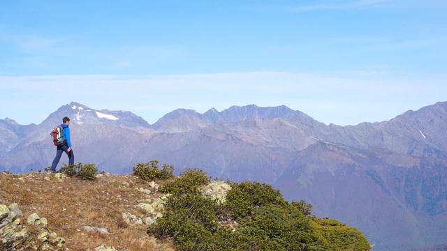 Треккинг по Хребту Аибга смотреть онлайн