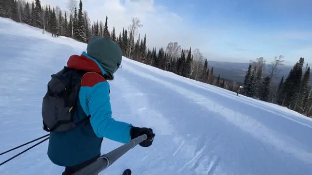 Шерегеш декабрь 2021 Булочка. Sheregesh. Sector A смотреть онлайн