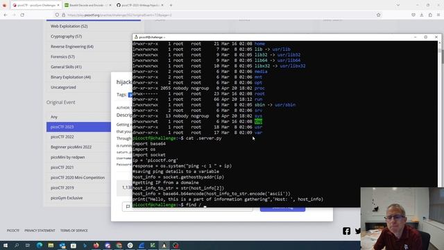 picoCTF 2023 hijacking смотреть онлайн