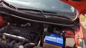 Мойка двигателя своими руками Hyundai Solaris часть 1